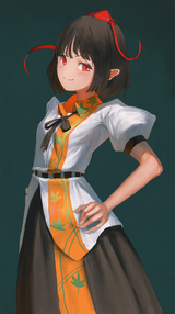 __shameimaru_aya_touhou_drawn_by_fjsmu__2a2ba9cf4001caa927d54bb350301f6a