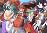 __kochiya_sanae_shameimaru_aya_inubashiri_momiji_moriya_suwako_kawashiro_nitori_and_4_more_touhou_and_1_more_drawn_by_roke_taikodon__b5baa7ba160d90a47a1babb0a2f1abeb