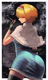 __alice_margatroid_and_jigen_touhou_and_1_more_drawn_by_odoro_nicoseiga81184094__0a2a3916ef1bd0e5a5aca322a1b2d59f
