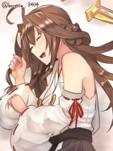 __kongou_kantai_collection_drawn_by_baffu__72da34f4e7a6e7b812027905a95c6f84