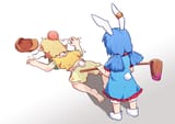 __seiran_and_ringo_touhou_drawn_by_kanisawa_yuuki__a2bef555babc9bba707885d62e532f8c