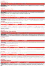 2025 schedule