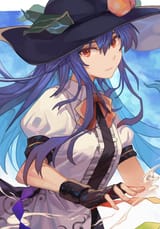 __hinanawi_tenshi_touhou_drawn_by_onionmay__b6df7d77648639d39b595794302d00eb