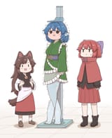 __imaizumi_kagerou_sekibanki_and_wakasagihime_touhou_drawn_by_poronegi__d667f85e4776077bf6fd5eea6a768b8e