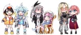 Subaru Su Riona Luna Niko Lui GmuBc7xaAAAbKJg