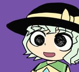 the face Koishi makes when she does a YUUUUUUGE no-no in her diaper