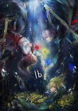 __ib_mary_garry_and_doll_ib_drawn_by_yukihomu__bb1b297bdf9247e5dfa17d35f1e8648e