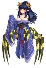 __jorougumo_monster_girl_encyclopedia_drawn_by_kenkou_cross__d936e804c0d1ec64a782dc439c892e57