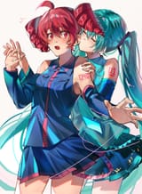 v