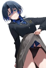 嫌な顔しながら見せる火威青くん！ GqGsXlMbQAAMPt5