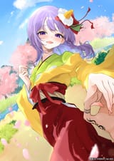 __hieda_no_akyuu_original_and_1_more_drawn_by_asaka_haru123__f7ce4297526aa3bbc78c439b2c36cd76