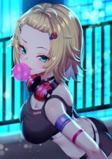 Haachama new outfit forehead GfPE0POasAUepyu