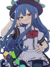 __hinanawi_tenshi_touhou_drawn_by_kame_kamepan44231__sample-2f71efb76aa80aff629f20c8cdee8f94