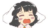 crying imperishable_night inaba_tewi sad