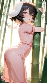 tewi butt jiggles