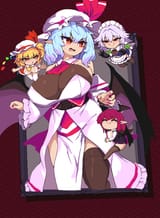 __remilia_scarlet_flandre_scarlet_izayoi_sakuya_and_koakuma_touhou_drawn_by_namako_daibakuhatsu__459afd41d8acc2decc40a3903338c50f
