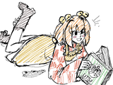 Kosuzu reading little women