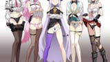 131663192_p0 hlx R-18,バーチャルYouTuber,VTuber,ホロライブ,hololive,パンツ,ラプラス・ダークネス,鷹嶺ルイ,博衣こより,沙花叉クロヱ