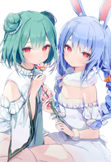 uruha_rushia_and_usada_pekora_render_by_karone_by_karonee_df9n0u2-pre