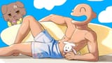 Korone kedama &amp; listener beachboi