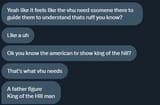 He gave me permission to send this