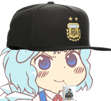 8991 - alternate_headwear argentina cirno drink drinking embodiment_of_scarlet_devil fairy lionel_messi merchandise spanish straw untranslated wings