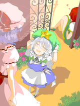 __remilia_scarlet_izayoi_sakuya_and_hong_meiling_touhou_drawn_by_ann606__9832c7c58f7033cce28ba824a39d1e46