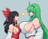 __hakurei_reimu_and_kochiya_sanae_touhou_drawn_by_sheepapp__8feb382a5b0714f08f12d897a5c3afe0