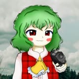 Yuuka with a gun HD