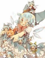 Cirno with kids
