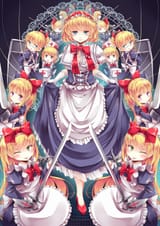 __alice_margatroid_and_shanghai_doll_touhou_drawn_by_kanzakietc__9dcfadb5d26e044e1bce75d633a4d8bc