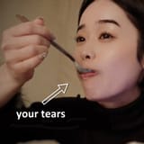 Minamo savoring the flavor of your tears