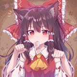 __hakurei_reimu_and_nyan_cat_touhou_and_2_more_drawn_by_kaoling__sample-eb9b4f54d7b2e0145809958204f80996