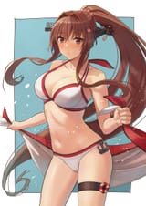 __yamato_kantai_collection_drawn_by_tantaka__735600e512518b190cda0a863cf07f19