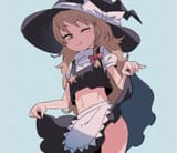 __kirisame_marisa_and_suzu_touhou_and_1_more_drawn_by_rikadai__876901cb9f269b11e09713cba948ef41