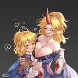 __mizuhashi_parsee_and_hoshiguma_yuugi_touhou_drawn_by_edz_drawz__fa020f35dea01a032ecd51e4e3e60244