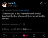 Saya mental clinic