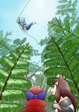 __imaizumi_kagerou_sekibanki_and_wakasagihime_touhou_drawn_by_yukimuro__e81945b395e4d0bb62fa675a8280cf49