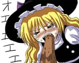 Marisa eating a tree
