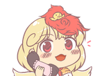 10207 - chicken ears niwatari_kutaka phone wholesome wily_beast_and_weakest_creature