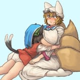 __yakumo_ran_and_chen_touhou_drawn_by_chanta_ayatakaoisii__b4dfd1a1a2a98ed709689ff81740a9f2