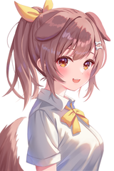 Korone ponytail 103314382_p0