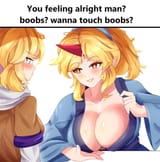 yuugi boobs s