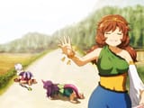 _son_biten_mitsugashira_enoko_and_tenkajin_chiyari_touhou_drawn_by_shirosato_4d789ab06716eef97ea6ced06cfe64c7