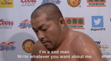 sad man