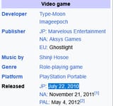 Screenshot 2025-07-08 Fate_Extra - Wikipedia
