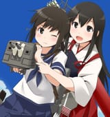 __akagi_and_fubuki_kantai_collection_drawn_by_youkan__59c8ea2ff942e3e8a67420e5184992eb