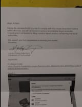 CnD letter
