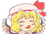 9309 - embodiment_of_scarlet_devil flandre_scarlet licking
