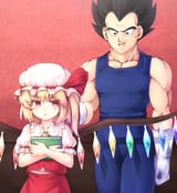__flandre_scarlet_and_vegeta_touhou_and_2_more_drawn_by_komimiyako__48aa16387135fb5503656ad50433b651
